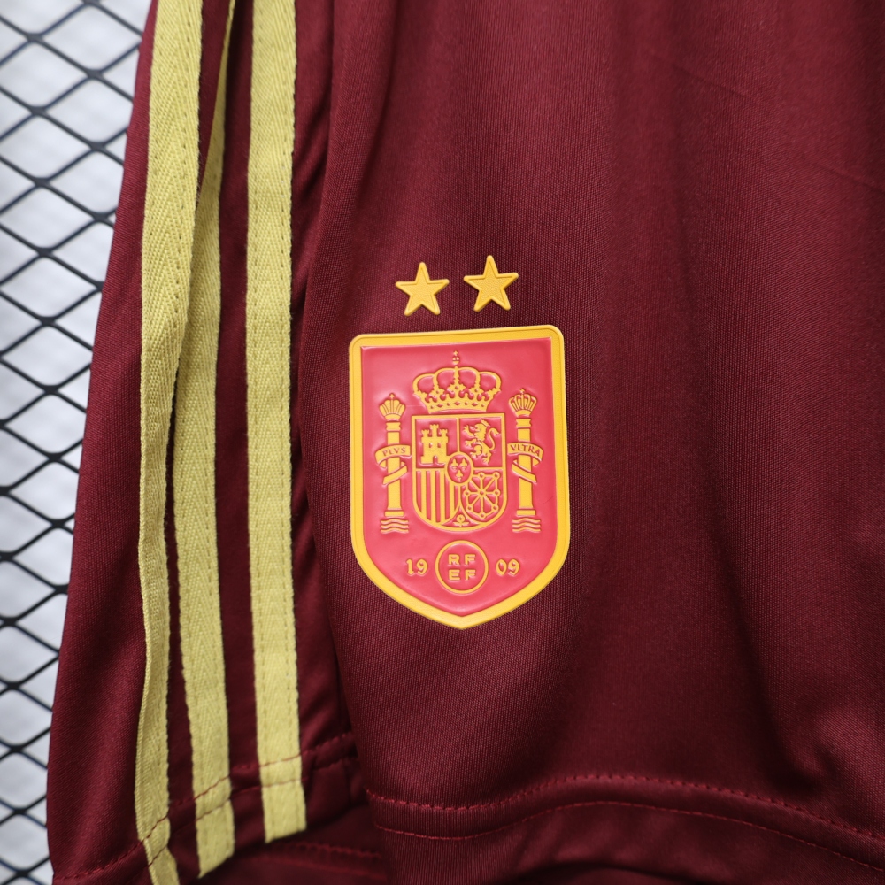 2026 World Cup Spanish Special edition  player version football  shorts （2026世界杯西班牙特别版球员版裤子）