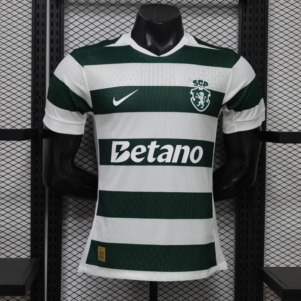 26-27 Lisbon Athletic Home - Player  Edition（26---27里斯本竞技主场-球员版）
