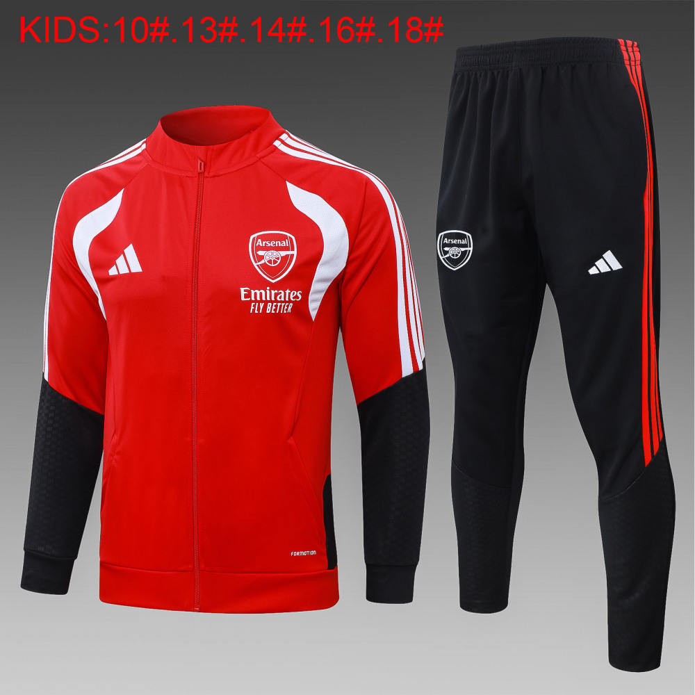 E26030 # 2627 Long Pull Arsenal Red Children's Clothing
