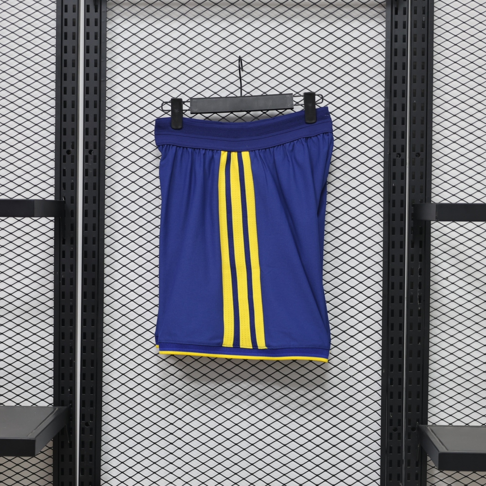 26-27 Boca Juniors home  player version football  shorts （26-27博卡主场球员版裤子）