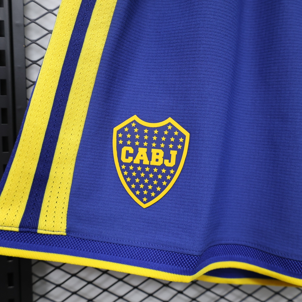 26-27 Boca Juniors home  player version football  shorts （26-27博卡主场球员版裤子）