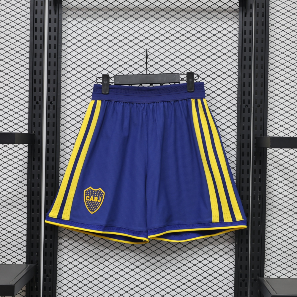 26-27 Boca Juniors home  player version football  shorts （26-27博卡主场球员版裤子）