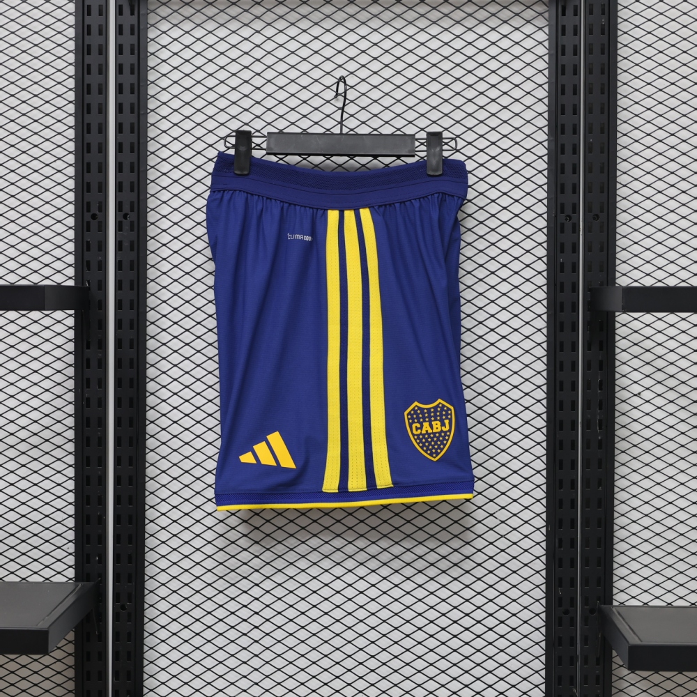 26-27 Boca Juniors home  player version football  shorts （26-27博卡主场球员版裤子）