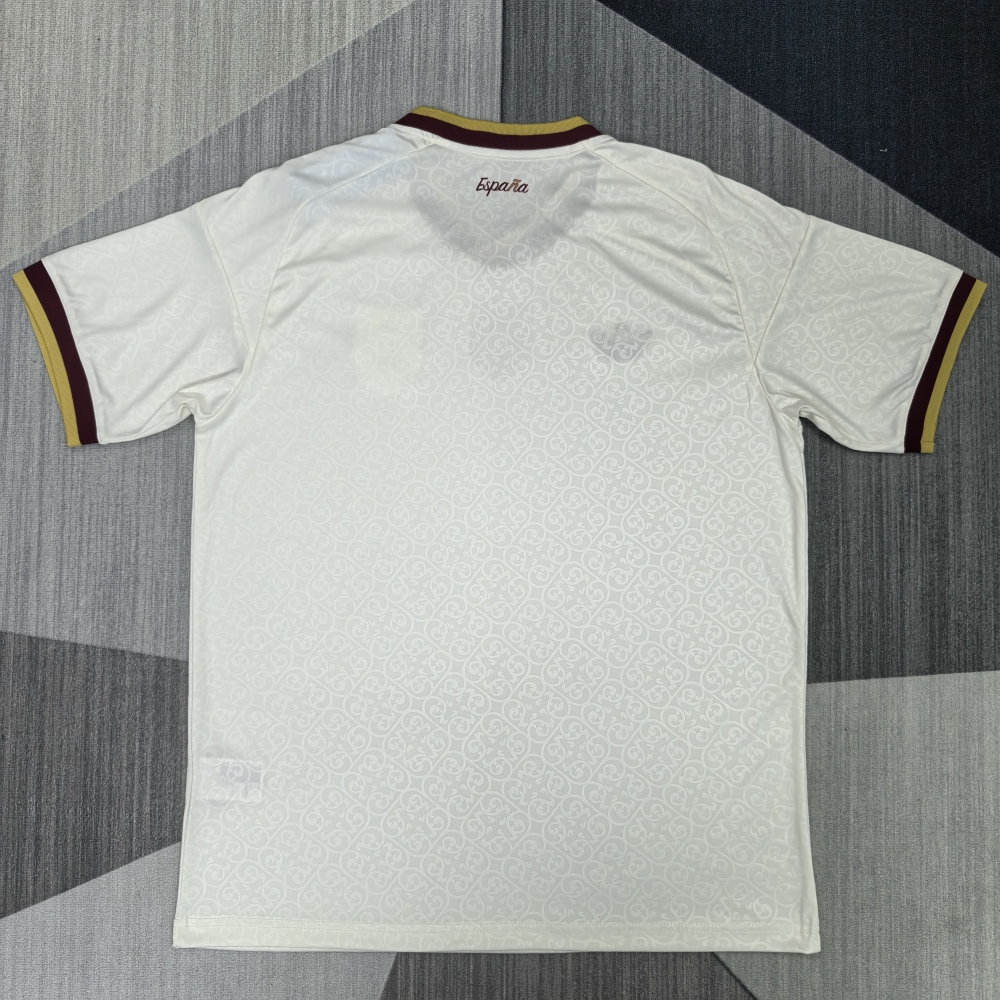 2026 Spain away -fan two star champion edition（2026西班牙客场-2星-默认带金盾-球迷版）