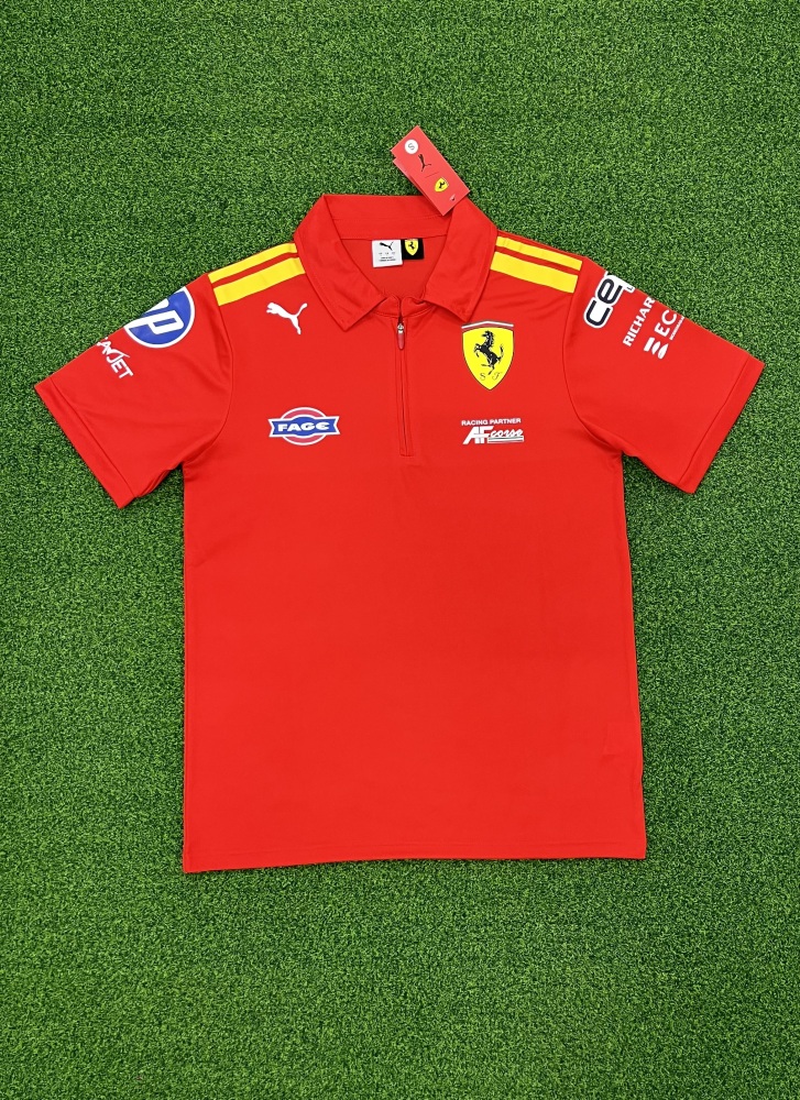 Super Ferrari T-shirt polo F1 racing suit（超级法拉利T恤polo-F1赛车服﻿）