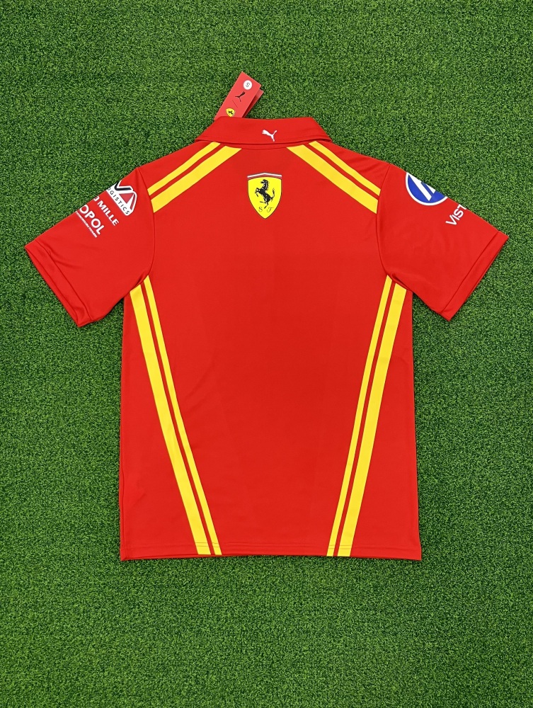 Super Ferrari T-shirt polo F1 racing suit（超级法拉利T恤polo-F1赛车服﻿）