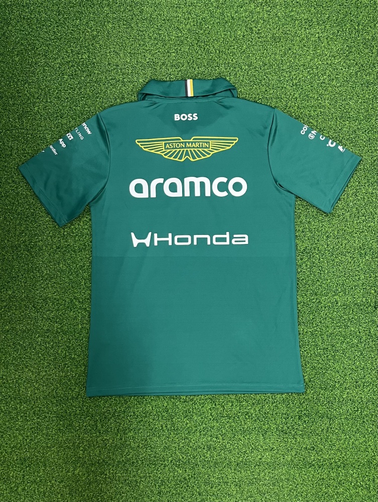 Aston Martin Polo Green F1 racing suit（阿斯顿马丁polo绿色-F1赛车服）