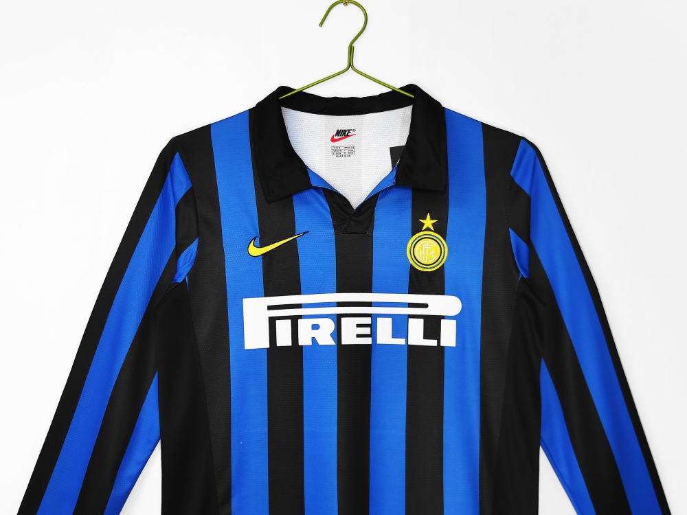 98-99  Inter Milan home Long sleeve Retro jerseys (98-99国米主长袖）