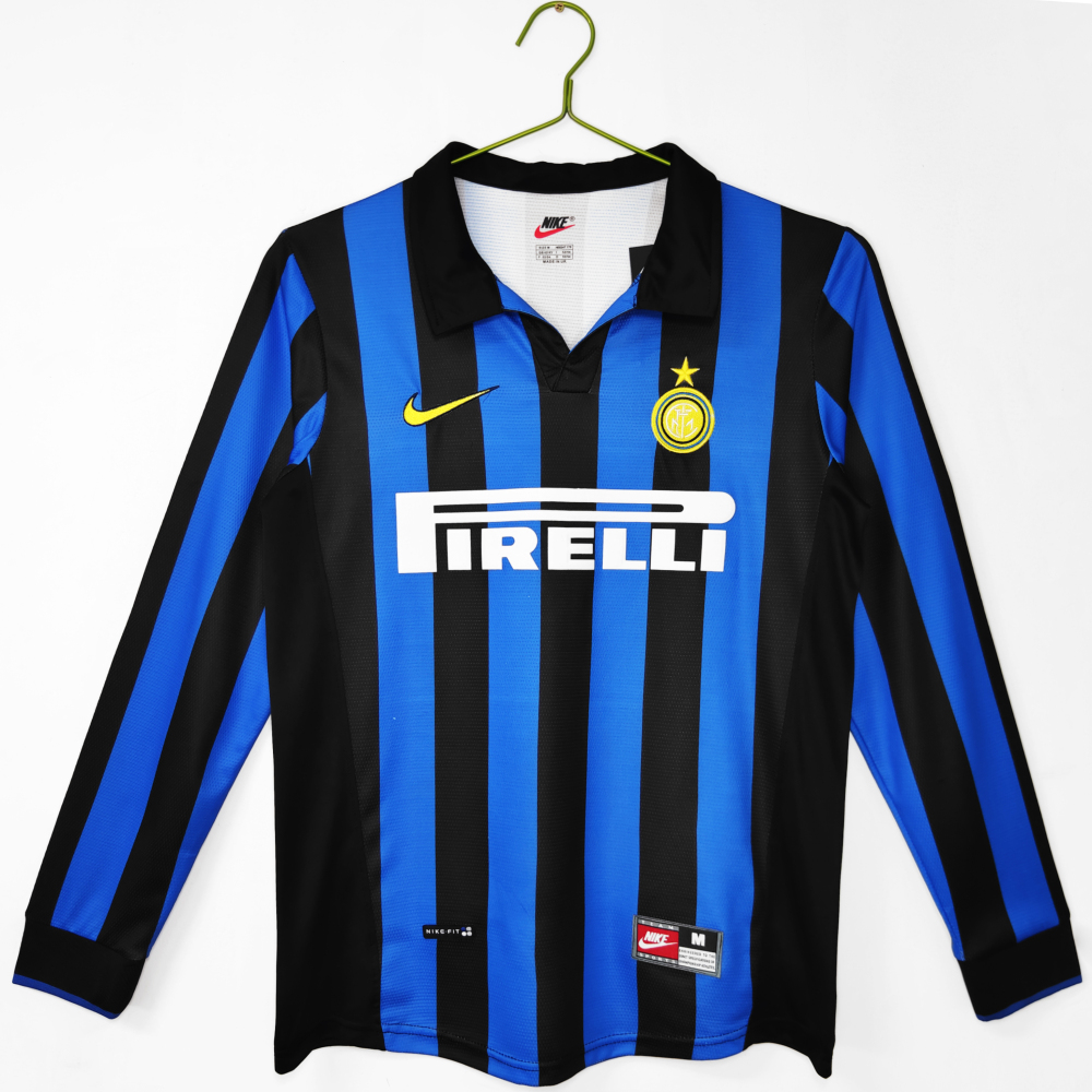 98-99  Inter Milan home Long sleeve Retro jerseys (98-99国米主长袖）