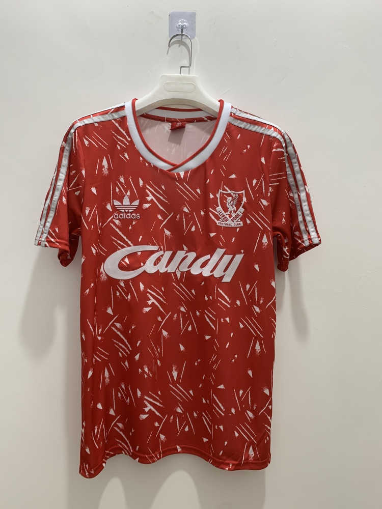 1989-1991 Liverpool home Retro jerseys