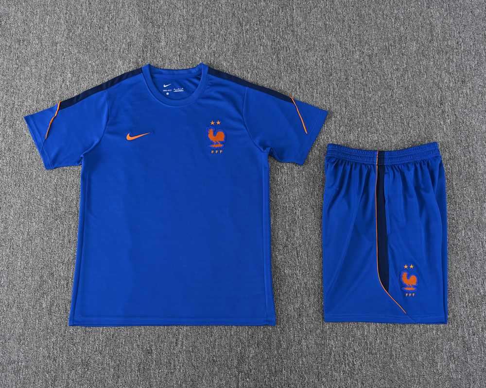 French short sleeved training uniform（短袖训练服）