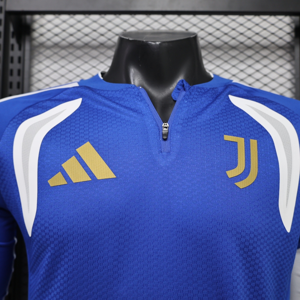 26-27 Juventus player edition long sleeves training suit top（26-27尤文半拉训练服球员版单上衣）