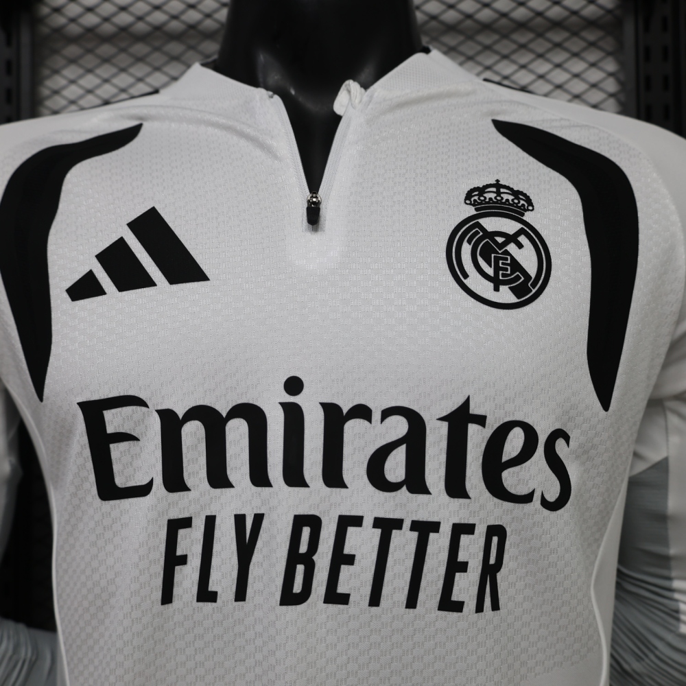26-27 Real Madrid player edition long sleeves training suit top（26-27皇马半拉训练服球员版单上衣）