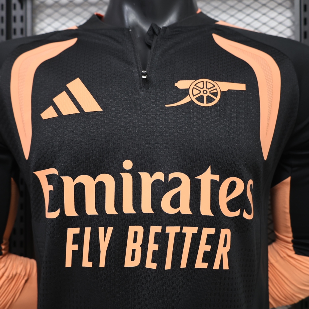 26-27 Arsenal player edition long sleeves training suit top（26-27阿森纳半拉训练服球员版单上衣）