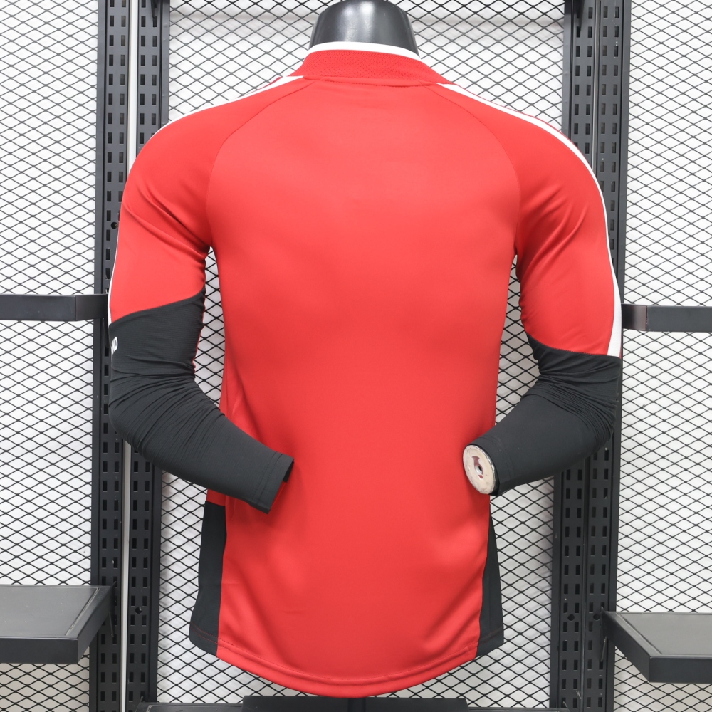 26-27 Germany player edition long sleeves training suit top（26-27德国半拉训练服球员版单上衣）