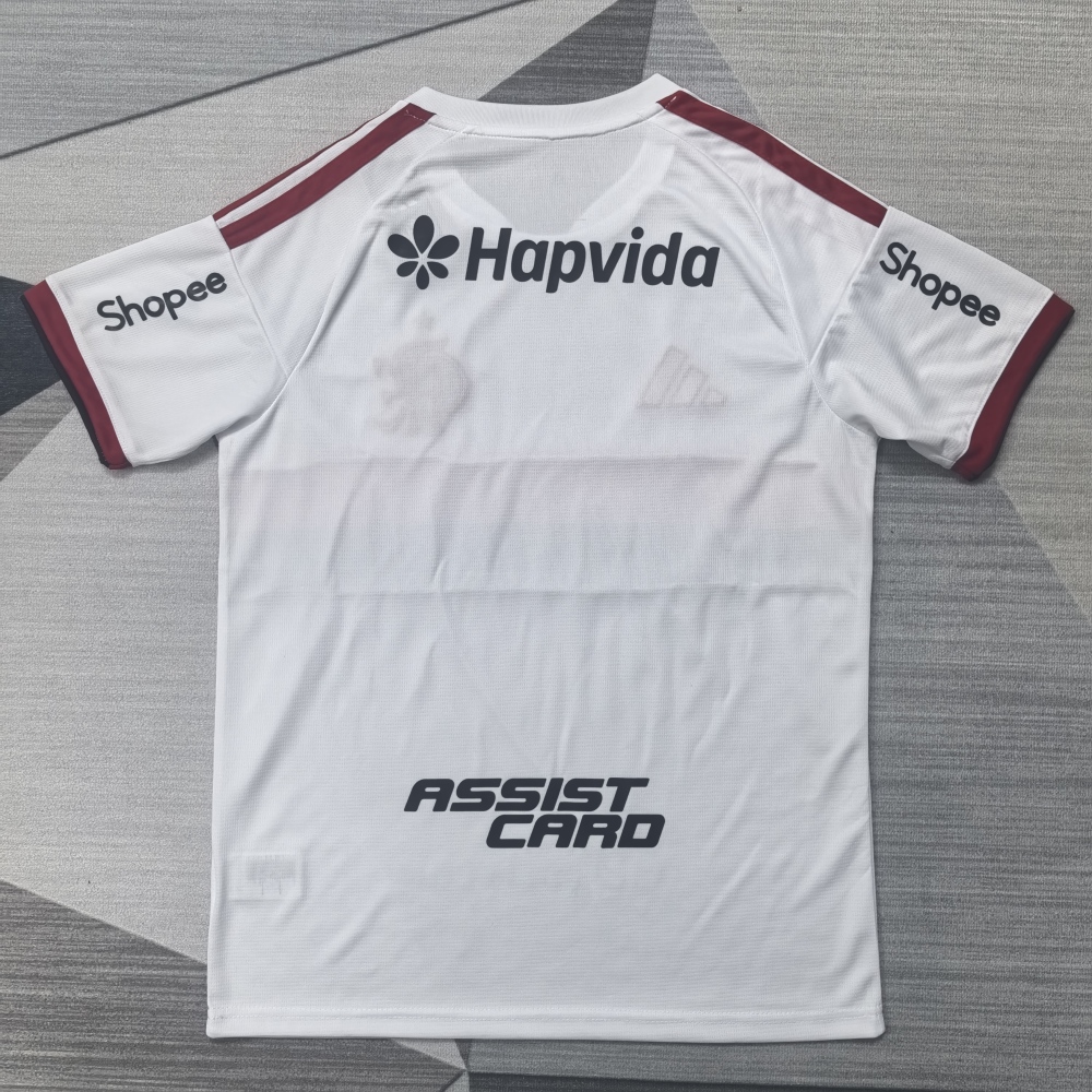 2627 Flamengo away game - advertising version - fan version（2627弗拉门戈客场-带广告版-球迷版）