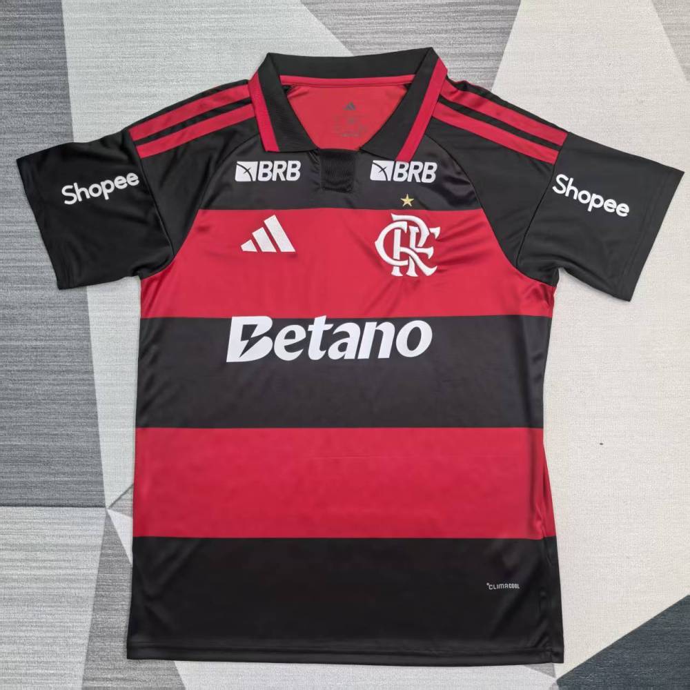 2627 Flamengo Home - Advertising Edition - Fan Edition（2627弗拉门戈主场-带广告版-球迷版）