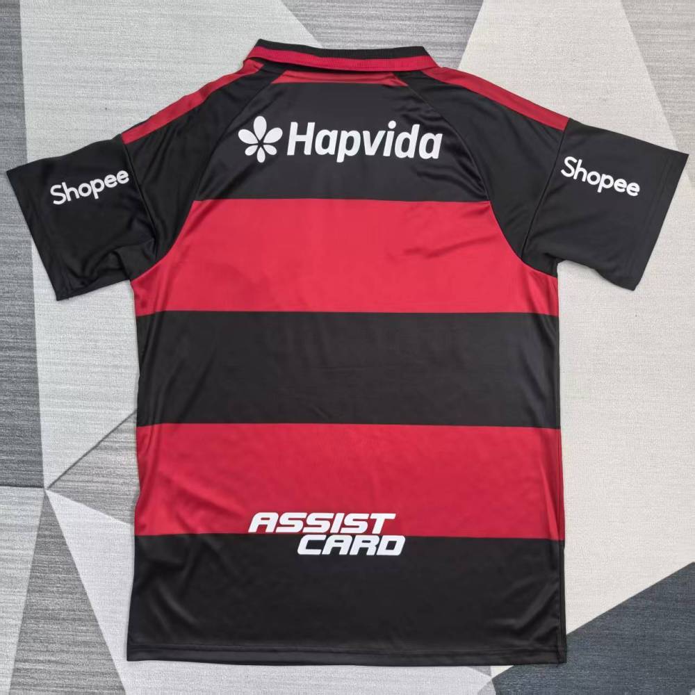 2627 Flamengo Home - Advertising Edition - Fan Edition（2627弗拉门戈主场-带广告版-球迷版）