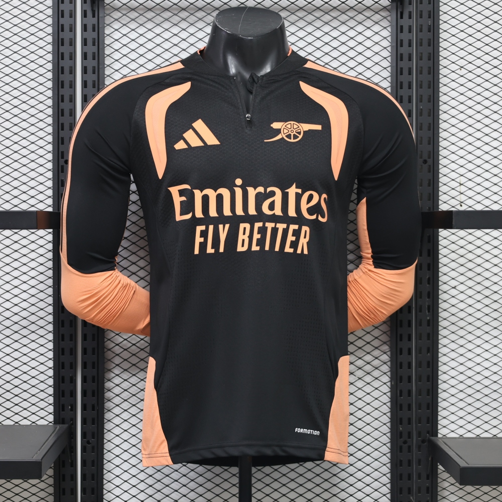 26-27 Arsenal player edition long sleeves training suit top（26-27阿森纳半拉训练服球员版单上衣）