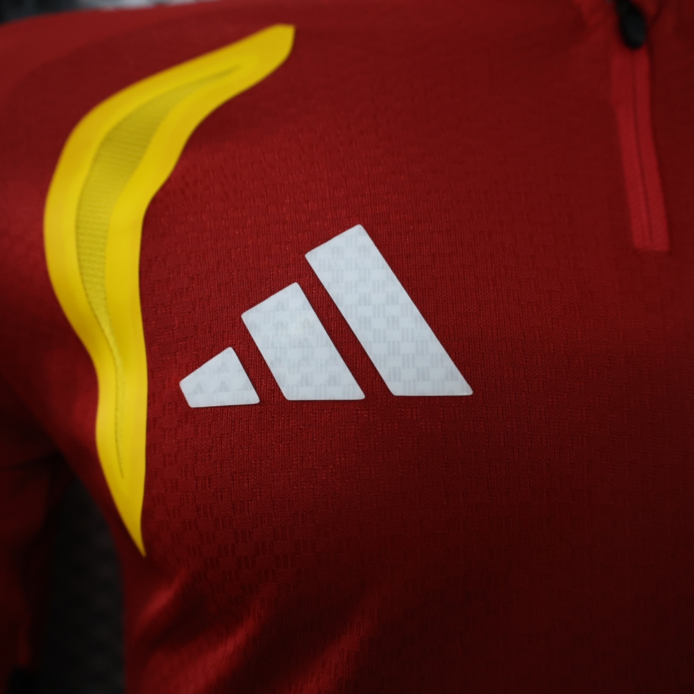 26-27 Germany player edition long sleeves training suit top（26-27德国半拉训练服球员版单上衣）