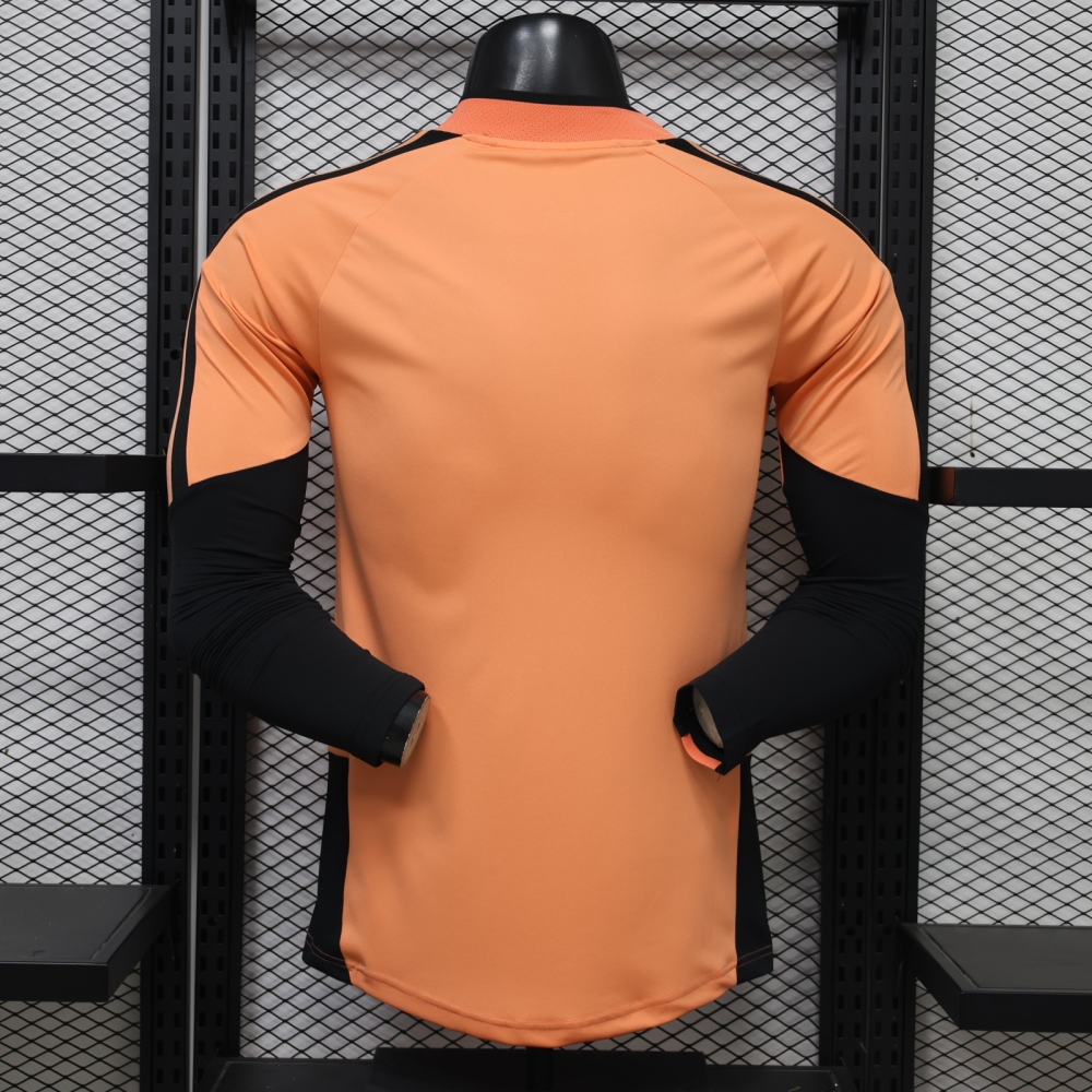 26-27 Arsenal player edition long sleeves training suit top（26-27阿森纳黄半拉训练服球员版单上衣）