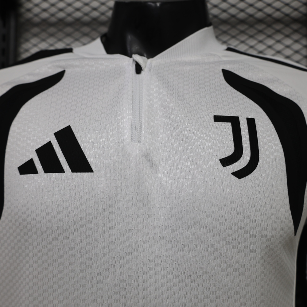 26-27 Juventus player edition long sleeves training suit top（26-27尤文半拉训练服球员版单上衣）