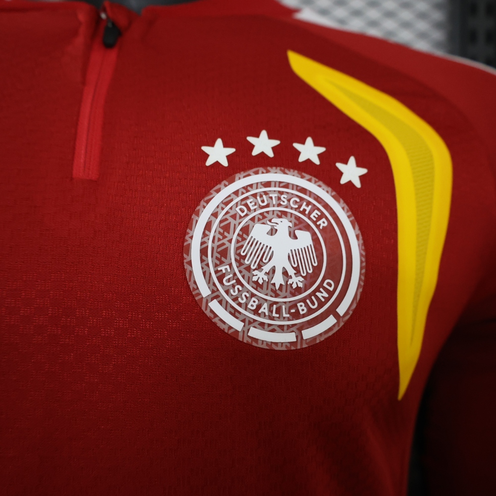 26-27 Germany player edition long sleeves training suit top（26-27德国半拉训练服球员版单上衣）