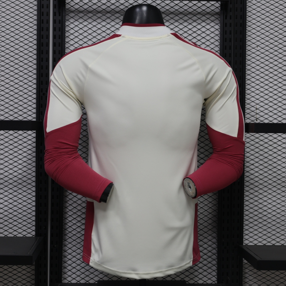 26-27 Real Madrid player edition long sleeves training suit top（26-27皇马半拉训练服球员版单上衣）