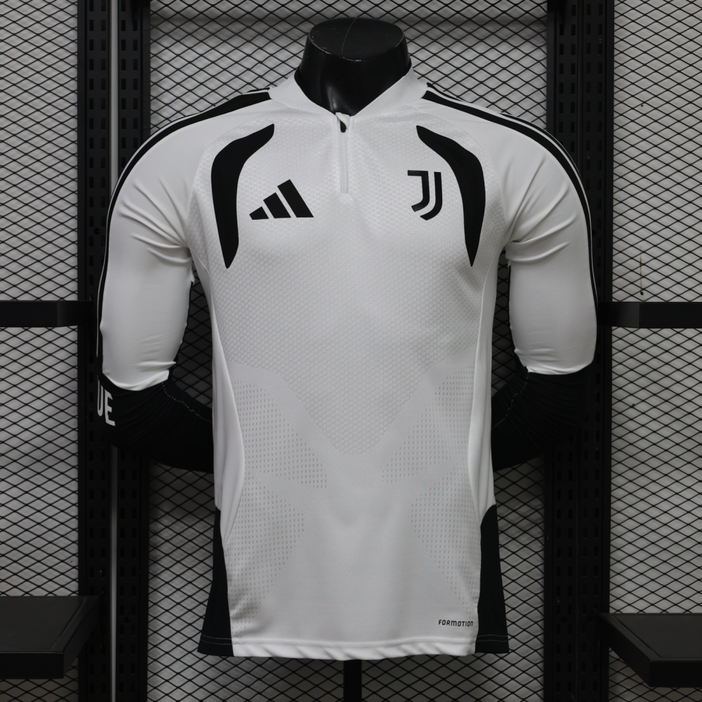 26-27 Juventus player edition long sleeves training suit top（26-27尤文半拉训练服球员版单上衣）