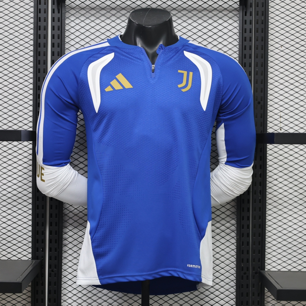 26-27 Juventus player edition long sleeves training suit top（26-27尤文半拉训练服球员版单上衣）
