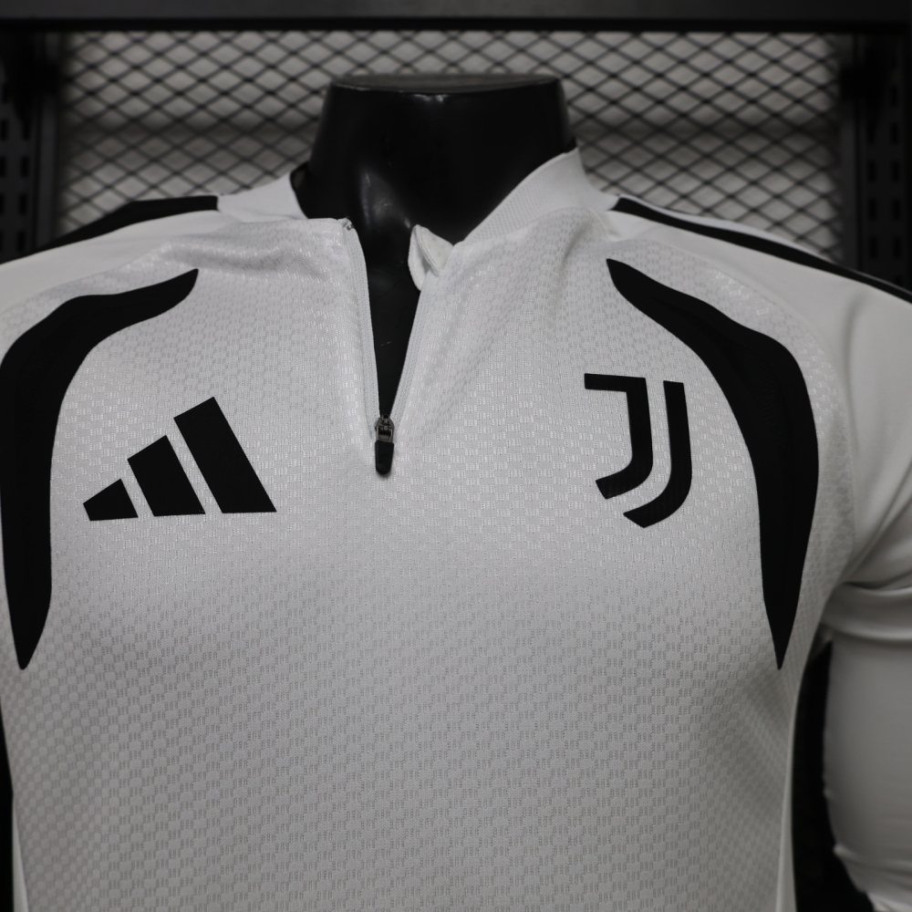 26-27 Juventus player edition long sleeves training suit top（26-27尤文半拉训练服球员版单上衣）
