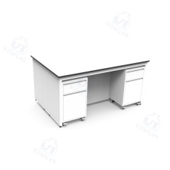 مقعد مختبر متنقل معياري من النوع H - خزانة متحركة بإطار فولاذي ثابت