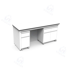 مقعد مختبر متنقل معياري من النوع H - خزانة متحركة بإطار فولاذي ثابت