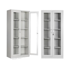 Steel storage cabinet