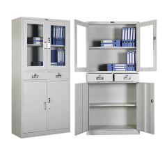 Steel storage cabinet