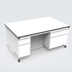 Heavy Duty Industrial Lab Bench Steel Worktable for Laboratory Workshop