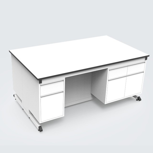 Heavy Duty Industrial Lab Bench Steel Worktable for Laboratory Workshop