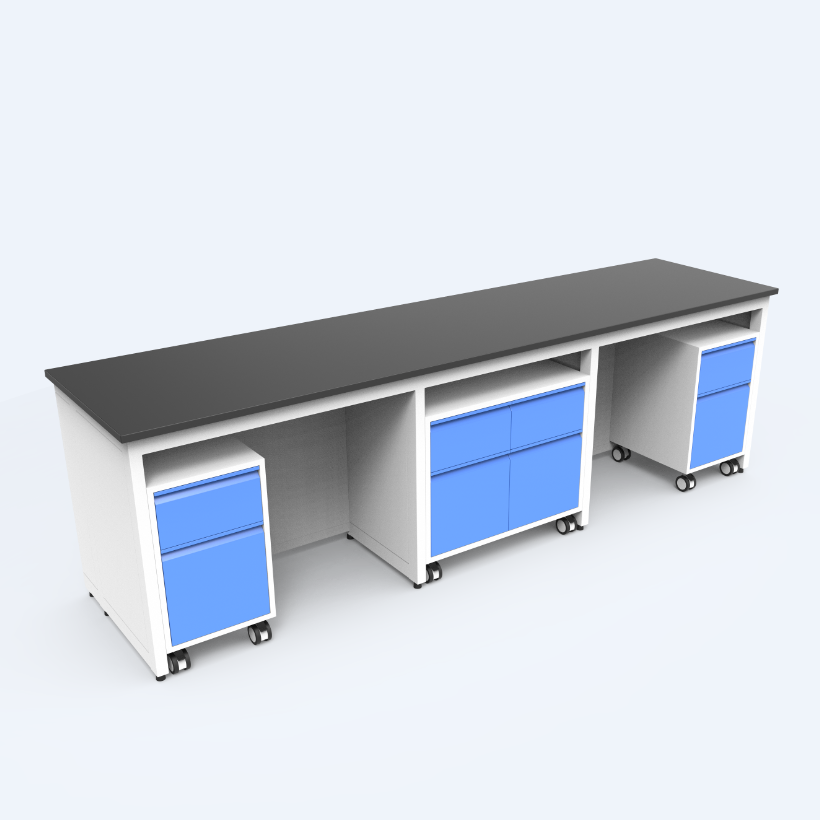 Modern Forensic Anatomy Laboratory Furniture H-Frame Mobile Workbench Corrosion-Resistant Stainless Steel Bench Water Sink 4