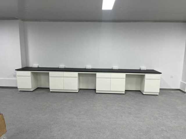 High Quality VitalLab Metal University Science Laboratory Benches Seat Water Sink Phenolic Resin/Epoxy Worktop Modern Furniture