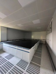 Modern Metal Laboratory Furniture Phenolic Resin Countertop Lab Bench with Cabinet for School Lab