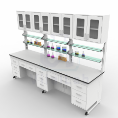 High Quality Corrosion Resistant Metal Laboratory Workbench Customizable Lab Table Strong Alkali Resistance for