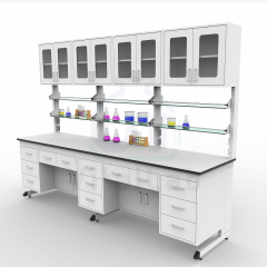 High Quality Corrosion Resistant Metal Laboratory Workbench Customizable Lab Table Strong Alkali Resistance for