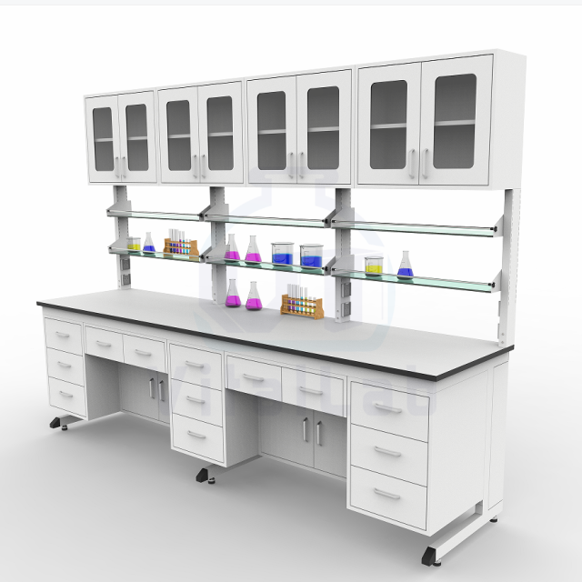 High Quality Corrosion Resistant Metal Laboratory Workbench Customizable Lab Table Strong Alkali Resistance for