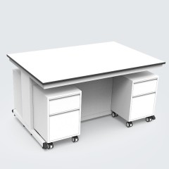 Best Selling VitalLab Modern Metal Chemistry Laboratory Table Corrosion Resistance Stainless Steel Worktop Epoxy Coating