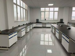 Modern Metal Laboratory Furniture Phenolic Resin Countertop Lab Bench with Cabinet for School Lab