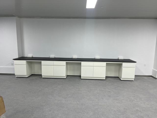 High Quality VitalLab Metal University Science Laboratory Benches Seat Water Sink Phenolic Resin/Epoxy Worktop Modern Furniture