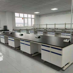 Modern Metal Laboratory Furniture Phenolic Resin Countertop Lab Bench with Cabinet for School Lab