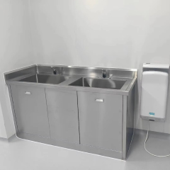 Cleanroom Laboratory Workbench Stainless Steel Top Heavy Duty Industrial Lab Bench