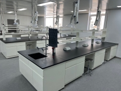High Quality VitalLab Metal University Science Laboratory Benches Seat Water Sink Phenolic Resin/Epoxy Worktop Modern Furniture