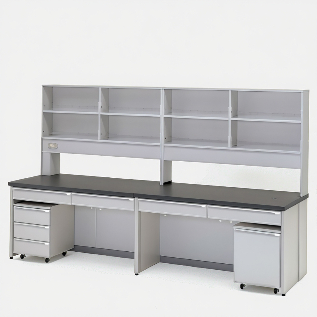 Modular Modern Epoxy Resin Industrial Commercial Laboratory Furniture Workbench Customizable Drawers Hospital School Lab